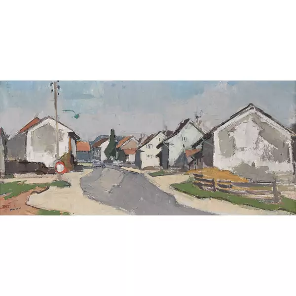 Sommerliche Strassenszene