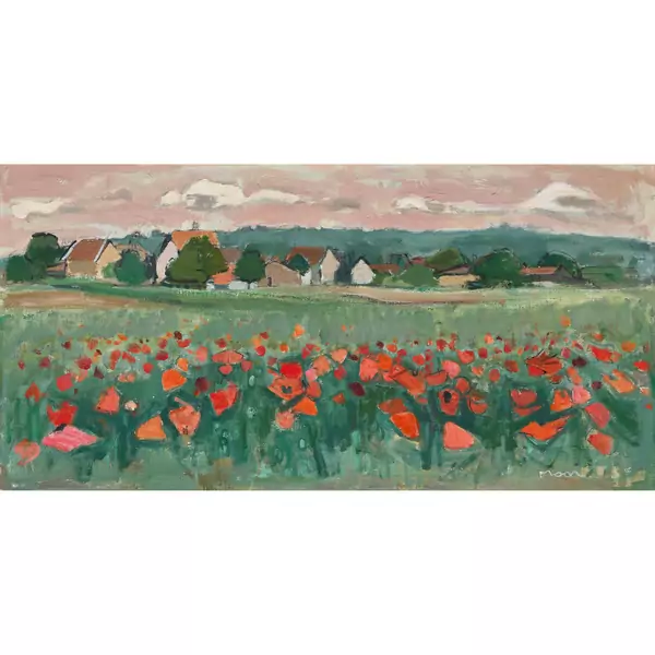 Mohnblumenfeld
