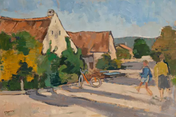 Dorfszene