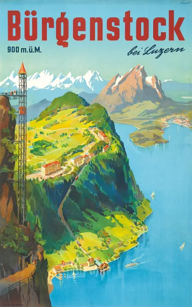 Karl Otto Ernst — Bürgenstock bei Luzern, 1940
