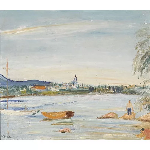 Karl Otto Hügin — "Zürichsee".