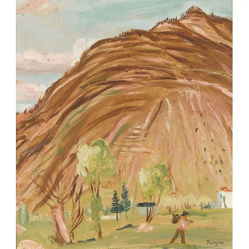 Karl Otto Hügin — "Aus dem Tessin".