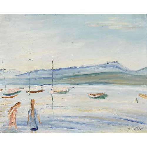 Karl Otto Hügin — "Zürichsee".