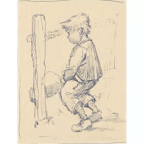 Karl Schenk — Pinkelnder Knabe.