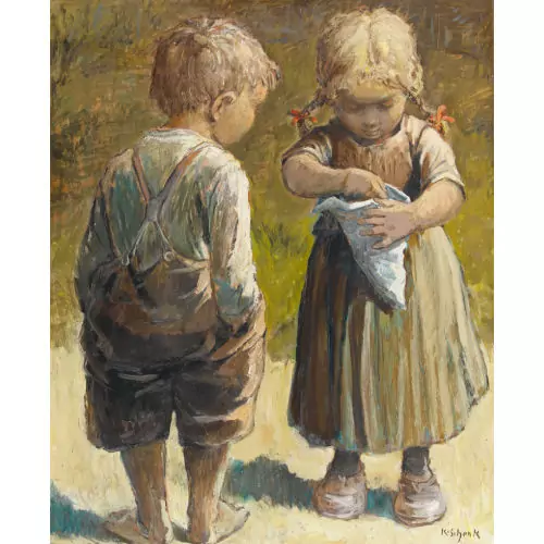 Mädchen und Bub