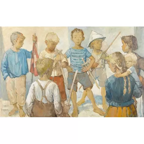 Spielende Kinder