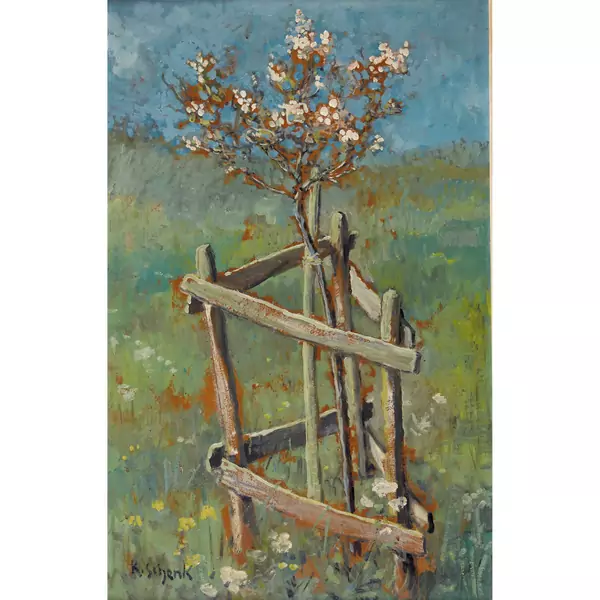 Blühendes Obstbäumchen