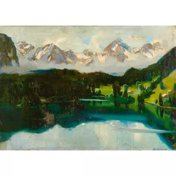 Sommerlicher Bergsee