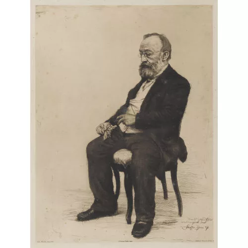 Karl Stauffer-Bern — Gottfried Keller.