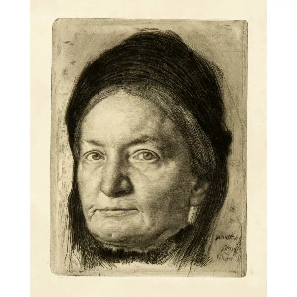 Karl Stauffer-Bern — Luise Stauffer, geb. Schärer