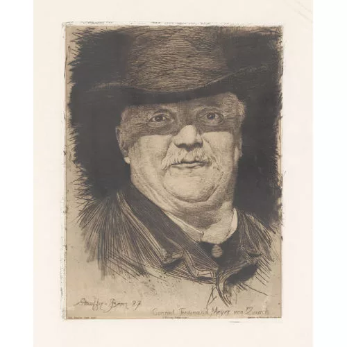 Karl Stauffer-Bern — Conrad Ferdinand Meyer.