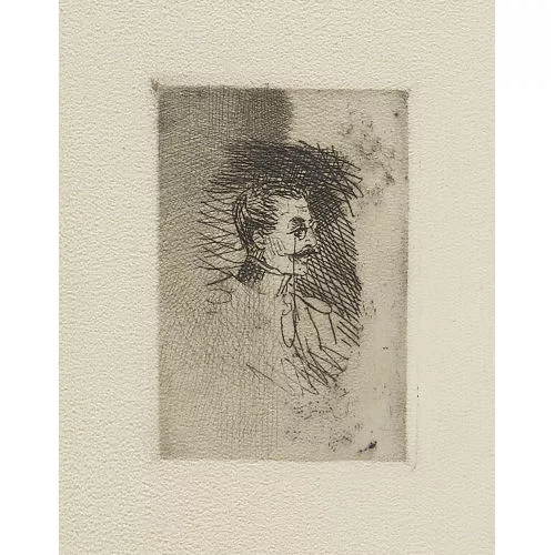 Karl Stauffer-Bern — "Ein Offizier".