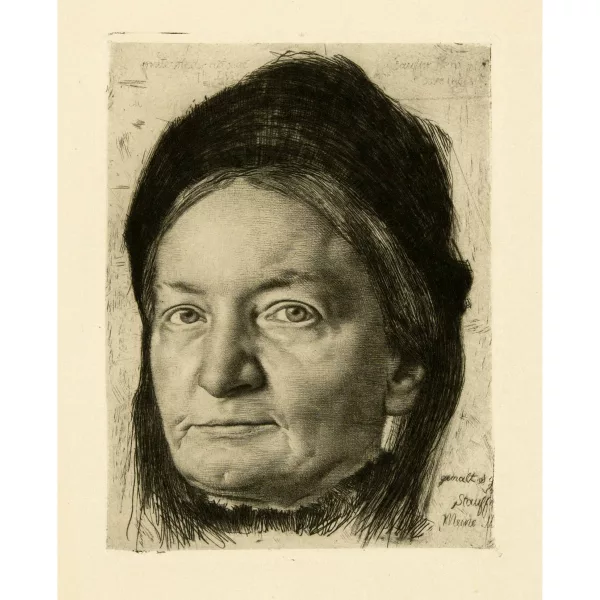 Karl Stauffer-Bern — Luise Stauffer, geb. Schärer