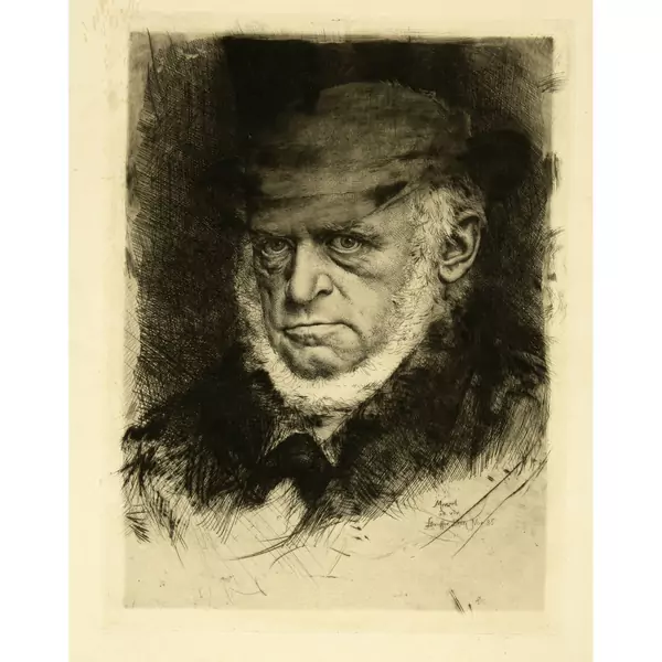 Karl Stauffer-Bern — Adolf Menzel — Galerie Kornfeld