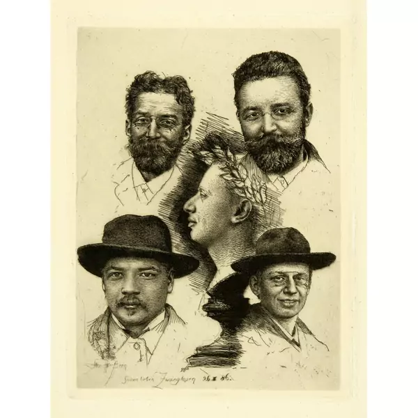 Karl Stauffer-Bern — Die Zwanglosen — Galerie Kornfeld
