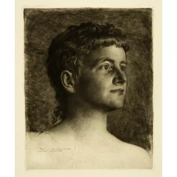 Karl Stauffer-Bern — Sophie Stauffer — Galerie Kornfeld