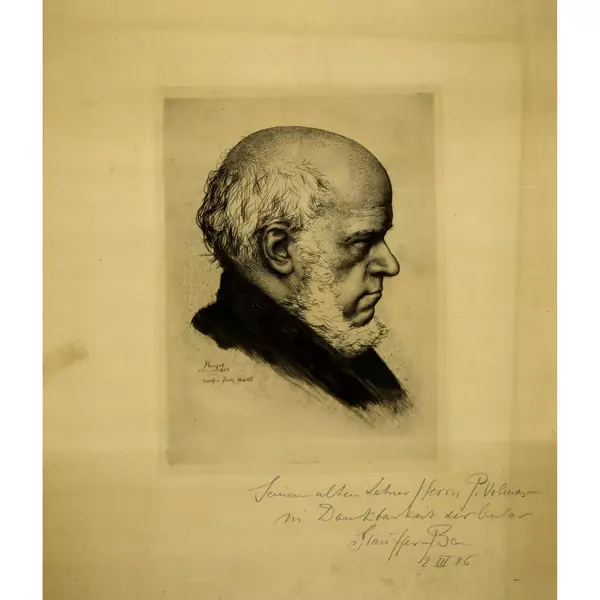 Karl Stauffer-Bern — Adolf Menzel — Galerie Kornfeld