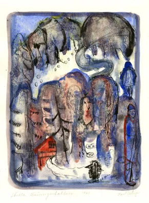 Karl Uelliger — Stille Baumgestalten, 1974