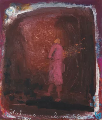 Karl Uelliger — Halmsammlerin, 1988
