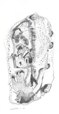 Karl Uelliger — Dorfleben, 1973