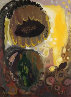 Karl Uelliger — Sommerreife Sonnenblume, 1972
