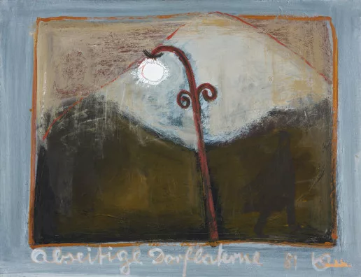 Karl Uelliger — Abseitige Dorflaterne, 1981