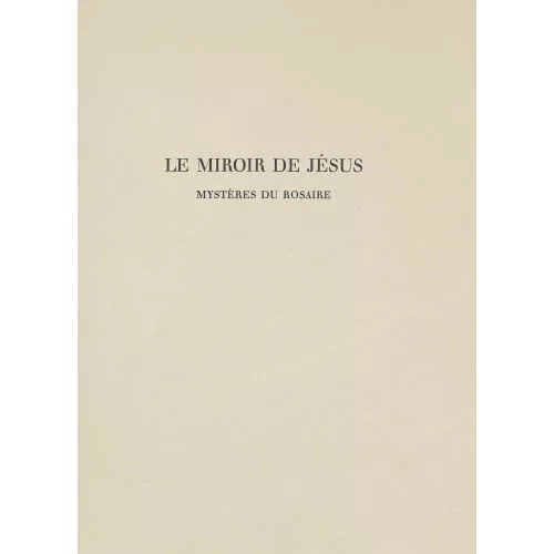 Karl Walser — "Le miroir de Jésus".