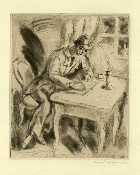 Karl Walser — Hofmannsthal, Lucidor + 1 Beigabe, zus. 2 Tle. 1919