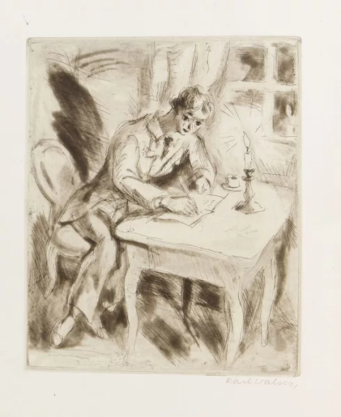 Karl Walser — Hofmannsthal, H. von, Lucidor. 1919.