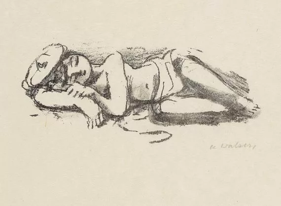 Karl Walser — Goethe, J. W. von, Gedichte, 1926.