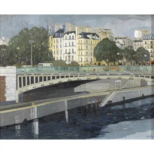 Kathy Thys — Ansicht der Seine in Paris.