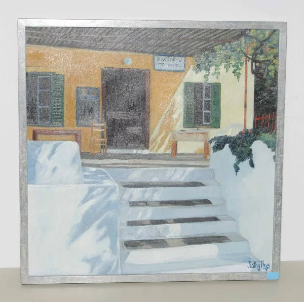 Kathy Thys — Die Treppe zum Kaffeehaus