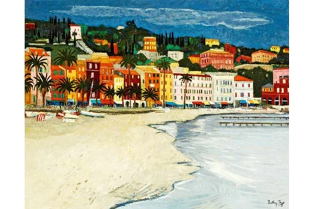 Ligurisches Küstenstädtchen