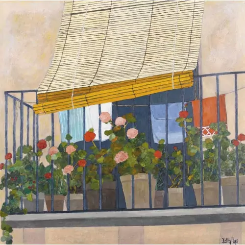 Au balcon