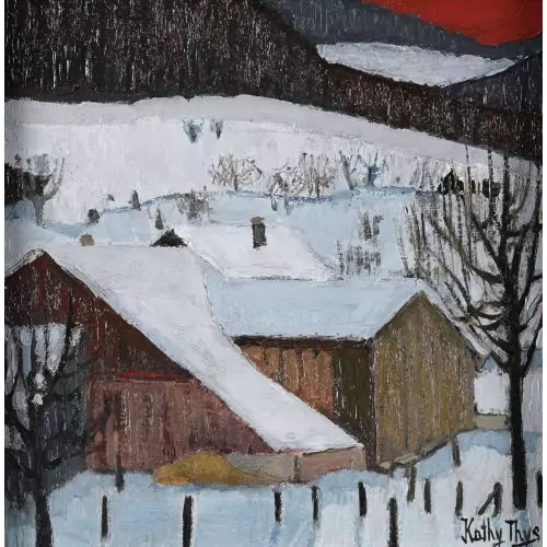 Winter auf dem Land