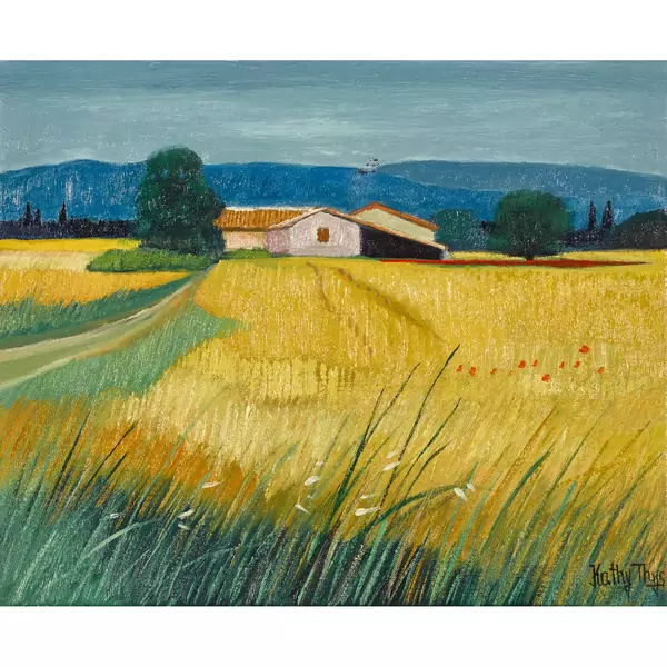 Sommerliche Feldlandschaft