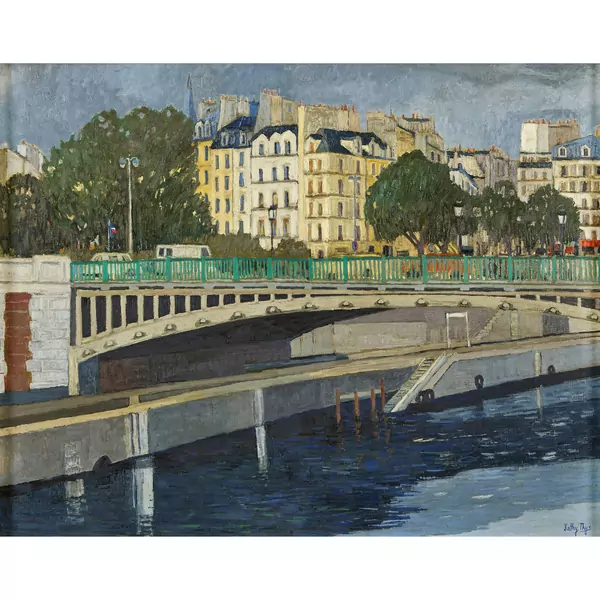 Ansicht der Seine in Paris