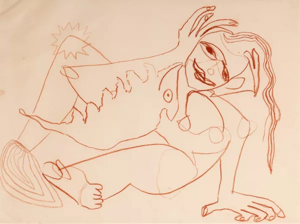 Klaudia Schifferle — Liegender Akt