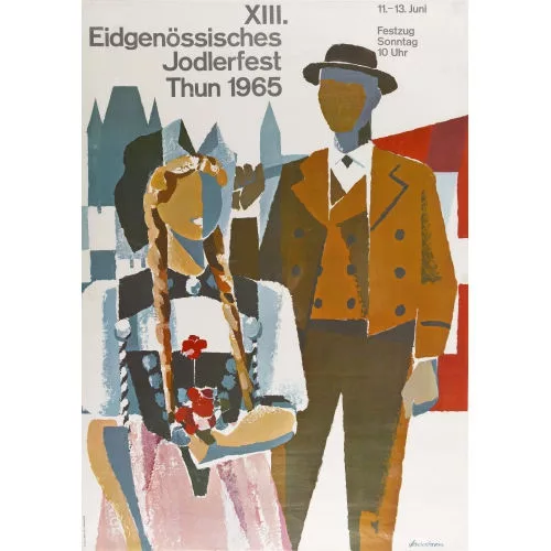 Knud Jacobsen — "XIII Eidgenössisches Jodlerfest Thun 1965".