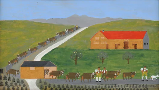 Konrad Zülle — Alpabfahrt