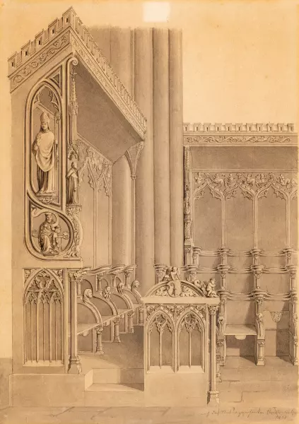 Chorgestühl. 1838