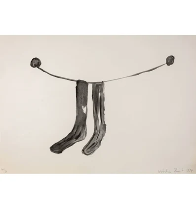 Kotscha Reist — Ohne Titel (Socken) — Galerie Kornfeld