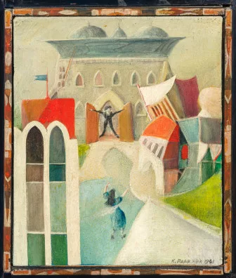 Kurt Fahrner — Prinzenschloss oder le château ouvert, 1961