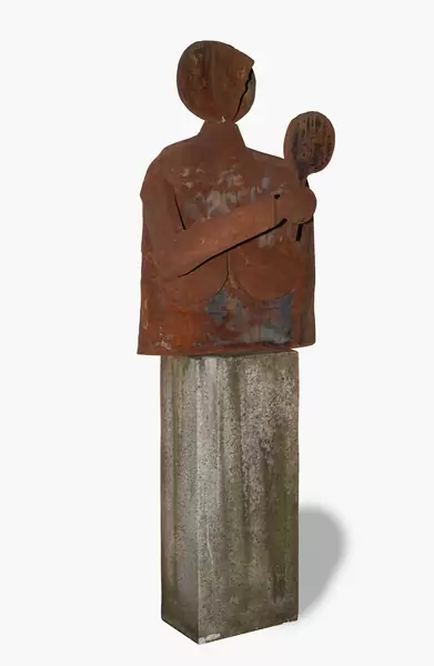 Kurt Laurenz Metzler — Frau mit Handspiegel. 1969. — Schuler Auktionen