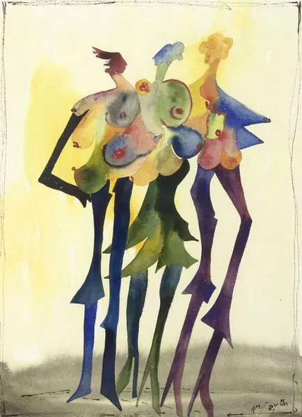 KURT LAURENZ METZLER — 3 Figuren. 1984. — Koller Auktionen