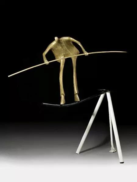 KURT LAURENZ METZLER — Seiltänzer. 1970. — Koller Auktionen