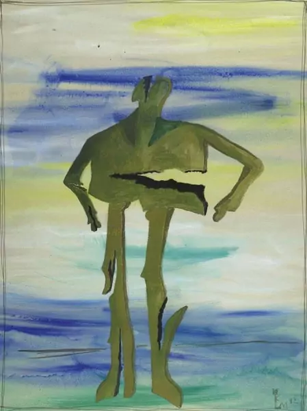 KURT LAURENZ METZLER — Luftmensch. 1982. — Koller Auktionen