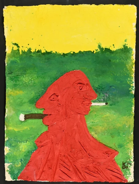 Kurt Laurenz Metzler — Der Raucher, 2002
