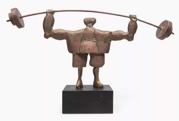 Kurt Laurenz Metzler — Gewichtsheber. 1975. — Schuler Auktionen