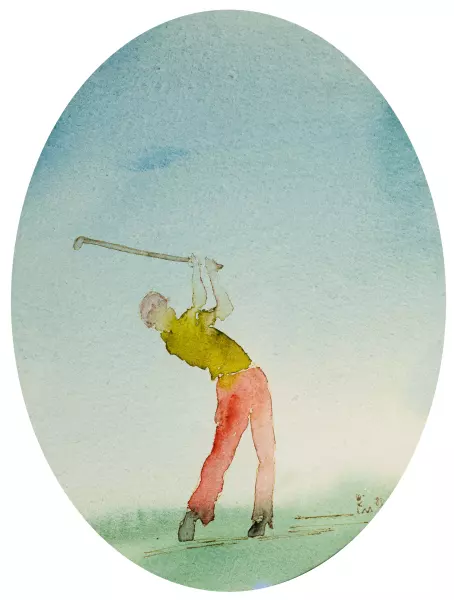 Golfspieler